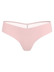 Victoria's Secret Angel Pink Thong Sheer Logo Knickers - Image 3 of 3