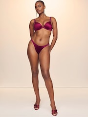 Victoria's Secret Fresh Jam Purple Push Up Shine Strap Bra - Image 3 of 3