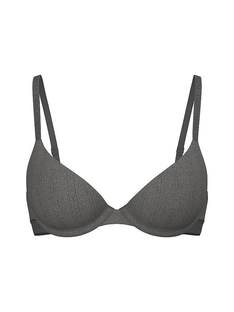 Victoria's Secret Heather Anthracite Grey Lightly Lined Demi Modal Bra - Image 3 of 3