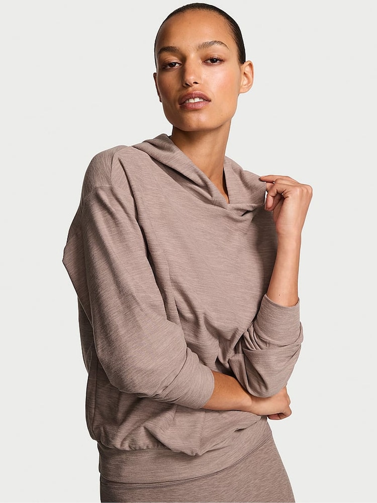 Victoria's Secret Candlelight Rose Pink VSX LUXMarl™ Hoodie - Image 1 of 3
