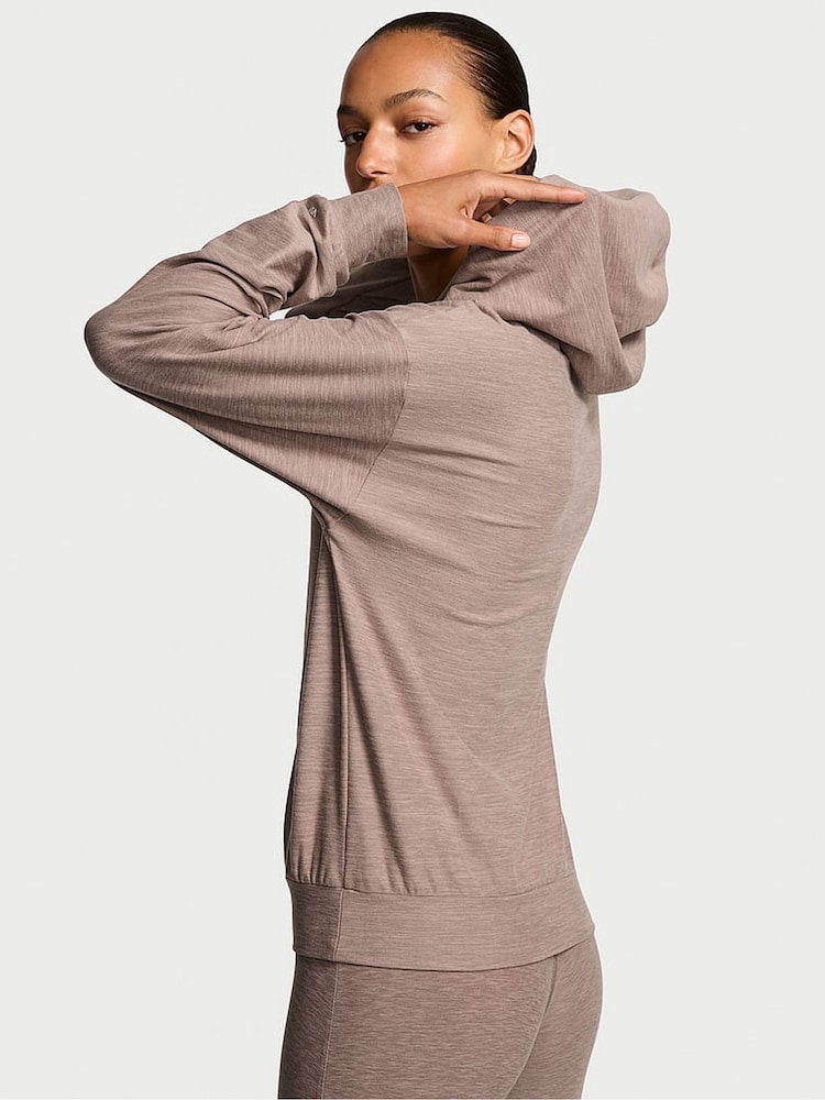 Victoria's Secret Candlelight Rose Pink VSX LUXMarl™ Hoodie - Image 2 of 3
