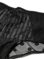 Victoria's Secret Black Cheeky Sheer Knickers - Image 4 of 4