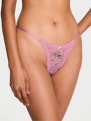 Victoria's Secret Lilac Pink Tokyo Thong Knickers - Image 1 of 3