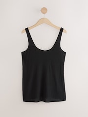 Black/White Rib Vests 3 Pack - Image 8 of 11