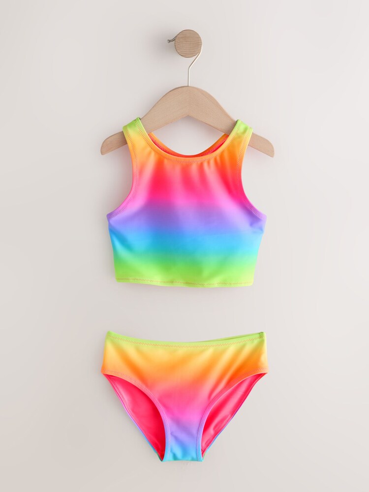 Rainbow Ombre Bikini (3-16yrs) - Image 1 of 4 Rainbow Ombre Bikini (3-16yrs) - Image 1 of 4