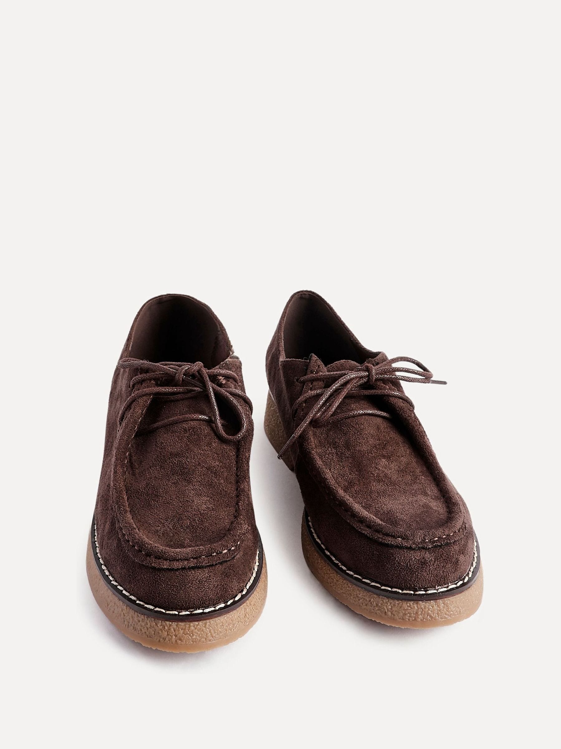 Buy Linzi Brown Perth Laced Chunky Loafers from Next USA
