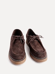 Linzi Brown Perth Laced Chunky Loafers - Image 3 of 5