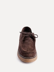 Linzi Brown Perth Laced Chunky Loafers - Image 4 of 5