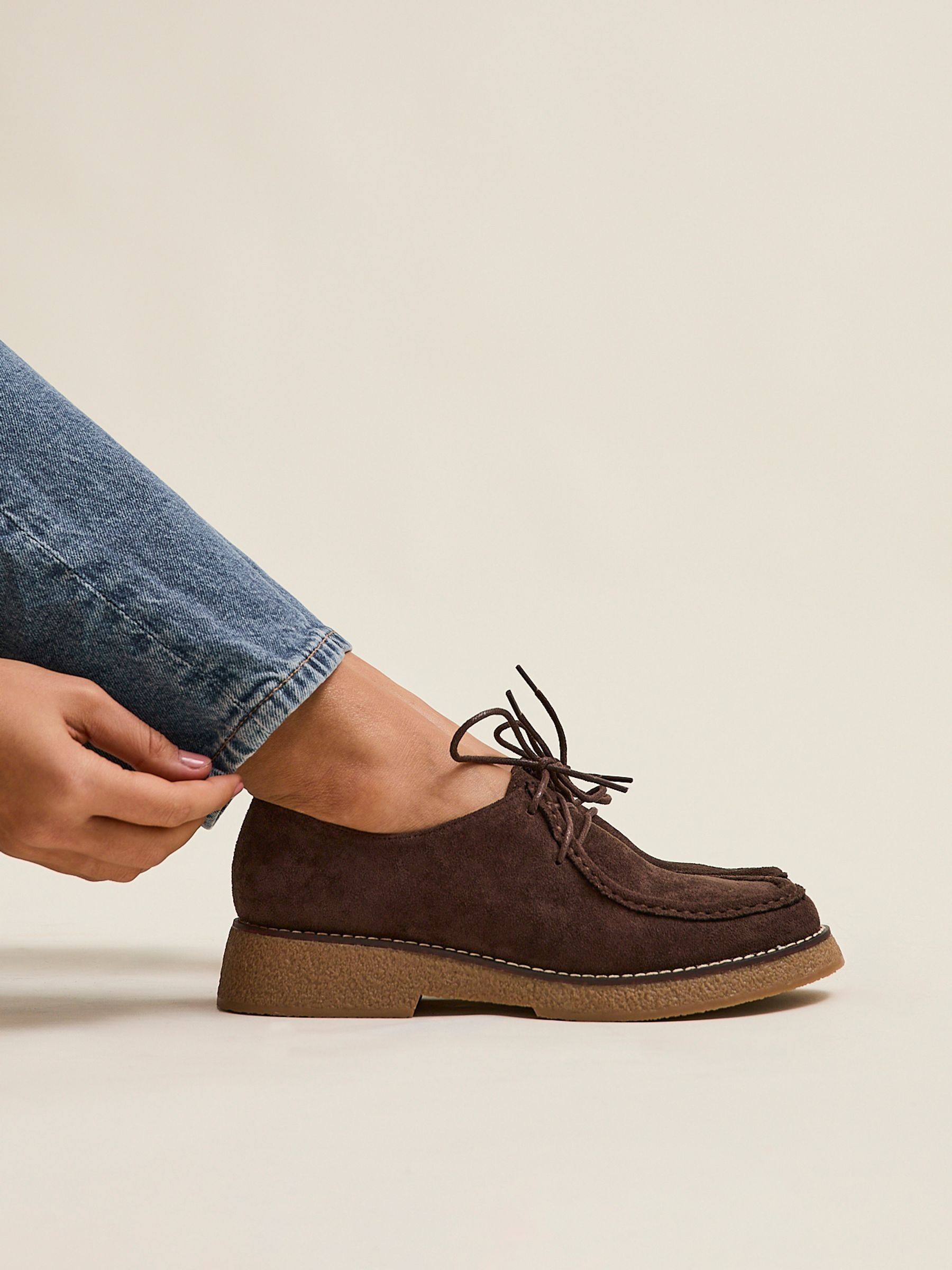 Buy Linzi Brown Perth Laced Chunky Loafers from Next USA