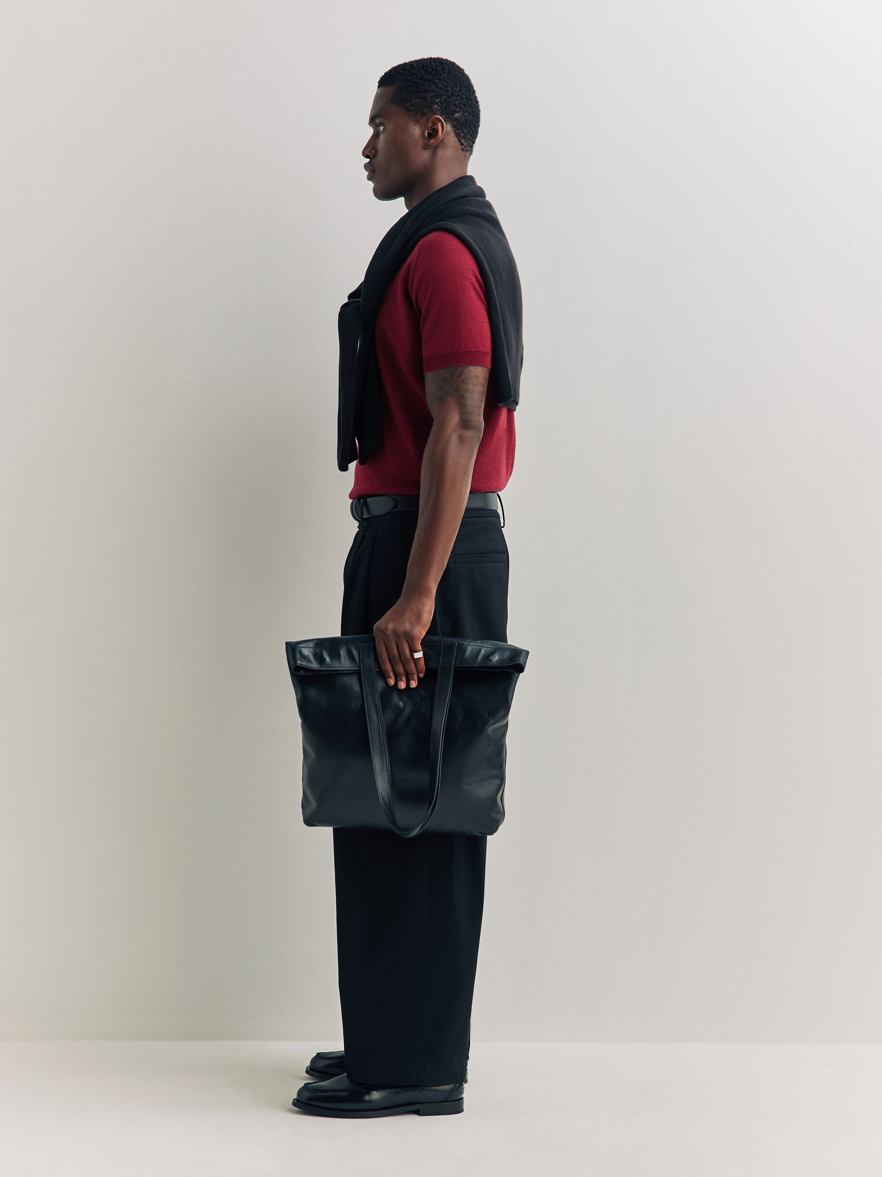 Buy John Smedley Red Payton Short Sleeve Merino Wool Polo Shirt