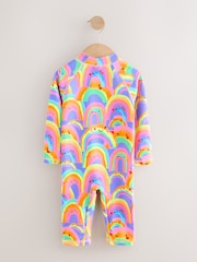 Purple Rainbow Long Leg Sunsafe Swimsuit (3mths-7yrs) - Image 6 of 8