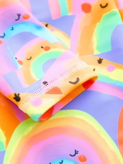Purple Rainbow Long Leg Sunsafe Swimsuit (3mths-7yrs) - Image 7 of 8