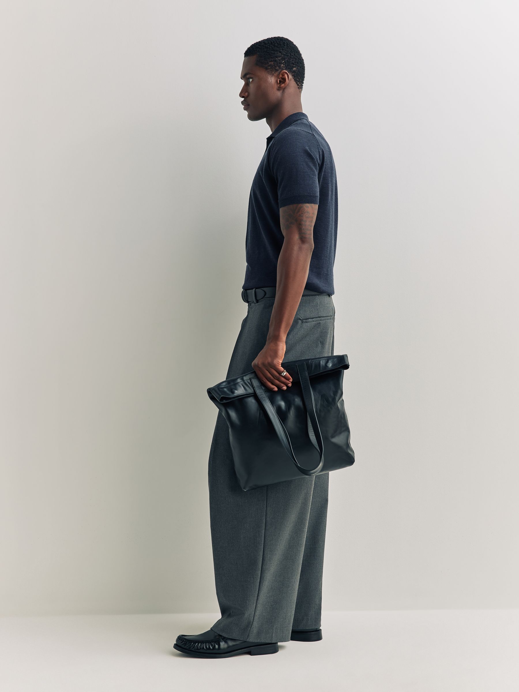 Next：日本 ブルー - John Smedley Payton 半袖 メリノウール