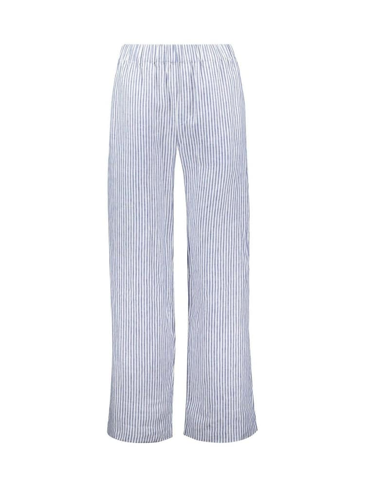 Baukjen Blue Doretta 100% Linen Trousers - Imagen 5 de 5