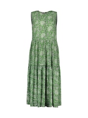 Baukjen Green Annmarie Sleeveless Printed Dress - Image 4 of 4