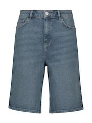 Baukjen Blue Britney Stretch Denim Shorts - Image 4 of 4