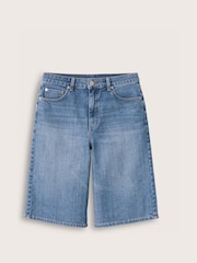 Baukjen Blue Britney Stretch Denim Shorts - Image 5 of 5