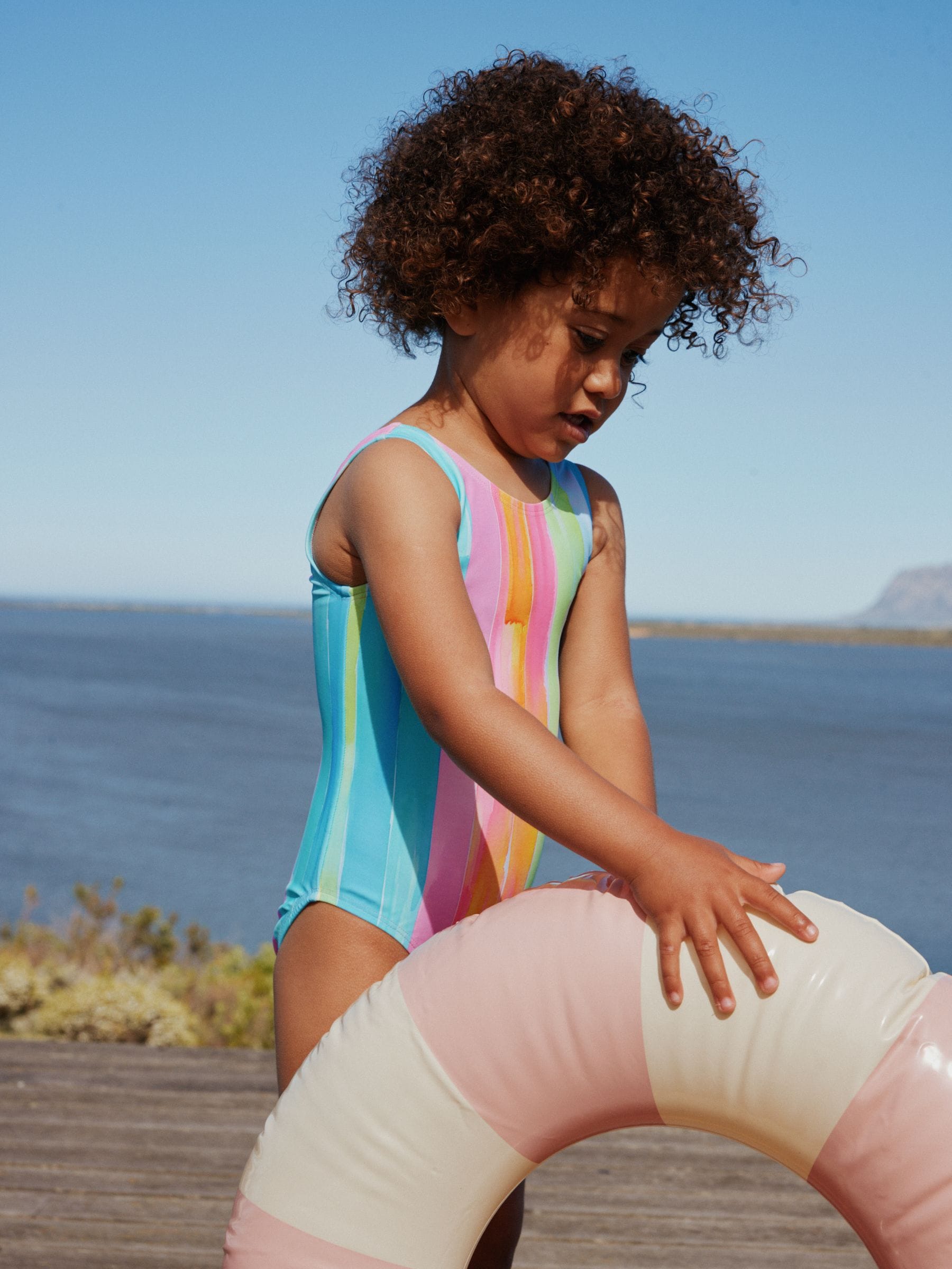 RASHwetsuitsロンスプ Buy Rainbow Stripe Swimsuit (3mths-10yrs) from Next Romania