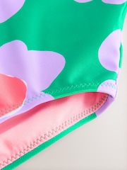 Zelena Stampy rožast vzorec - Kopalke (3mesecev-7leto) - Slika 4 iz 4