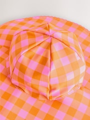 Orange Gingham Swim Hat (3mths-10yrs) - Image 5 of 5