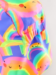 Purple Rainbow Swim Legionnaire Hat (3mths-10yrs) - Image 3 of 3