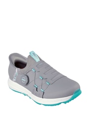 Skechers Grey GO GOLF Elite 5 Slip In Golf Shoes - Image 2 of 3