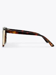 Carvela Brown Square Frame Sunglasses - Image 3 of 4