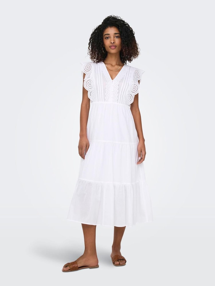 JDY Embroidered Dress - Bild 1 von 6
