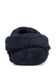 Crocs Blue Classic Cozzzy Fleece Slippers - Image 7 of 7