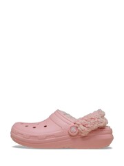 Crocs Pink Classic Fleece Lined Sandals - Image 2 of 7