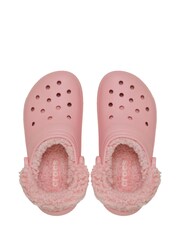 Crocs Pink Classic Fleece Lined Sandals - Image 7 of 7