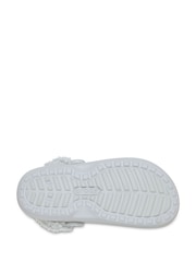 Crocs Grey Classic Fleece Lined Sandals - Image 3 of 7