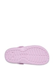 Crocs Purple Kids Classic Lined Clogs - Image 7 of 7