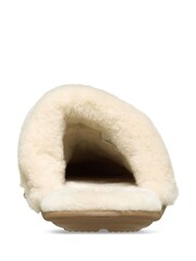 Crocs Brown Classic Fuzz Scuff Slippers - Image 7 of 7