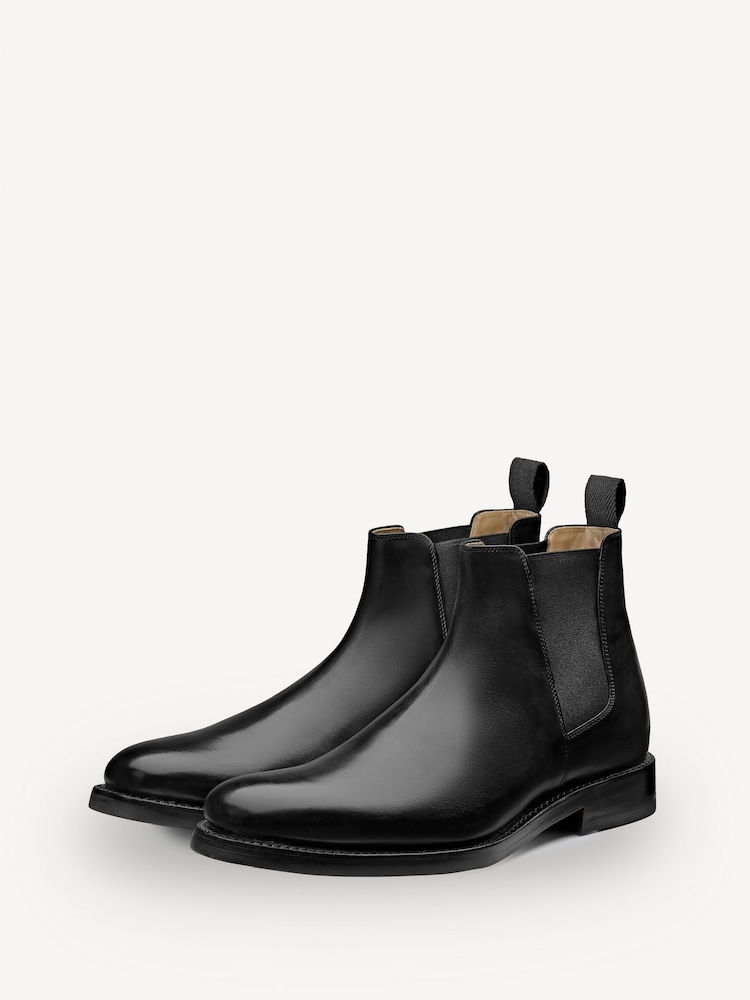 Grenson Black Declan Leather Chelsea Boots - Image 2 of 3