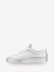 Grenson White Leather Trainers - Image 4 of 4