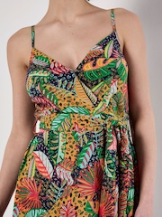 Apricot Blue Tropical Festival Cami Dress - Image 3 of 5
