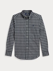Polo Ralph Lauren Blue Boys Check Shirt - Image 4 of 5