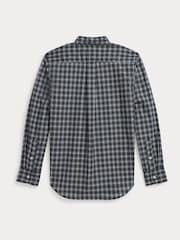 Polo Ralph Lauren Blue Boys Check Shirt - Image 5 of 5