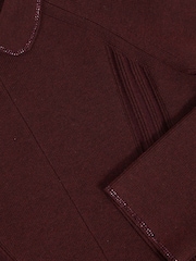Reiss Berry Zadie Embellished Collar Knitted Dress - Image 4 of 4