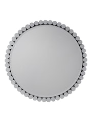 Gallery Home Silver Linsmere Round Mirror - Image 5 of 5