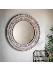 Gallery Home Natural Korvin Mirror - Image 1 of 3