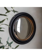 Gallery Home Black Rockfell Convex Mirror - Image 2 of 6