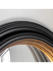 Gallery Home Black Rockfell Convex Mirror - Image 4 of 6