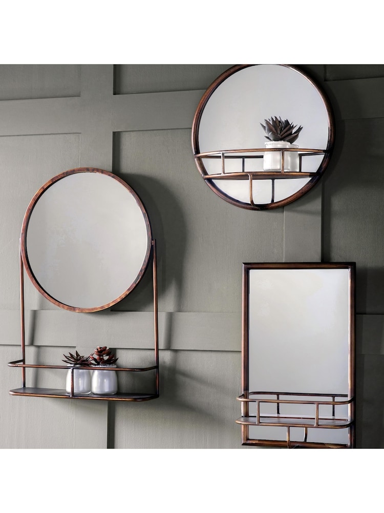 Gallery Home Bronze Millton Rectangle Mirror - Image 1 of 4
