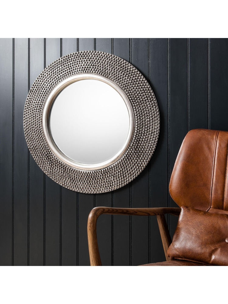 Gallery Home Silver Whitterly Mirror - Image 1 of 2