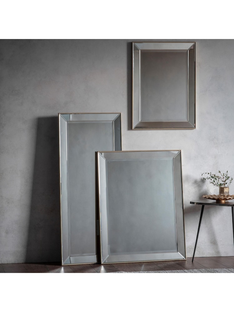 Gallery Home Champagne Baskley Mirror - Image 1 of 3