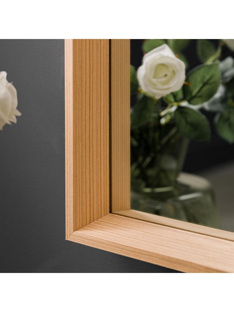 Gallery Home Light Wood Comesta Mirror Oak - Image 2 of 6 Gallery Home Light Wood Comesta Mirror Oak - Image 2 of 6