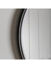 Gallery Home Silver Baystone Round Mirror - Image 2 of 4