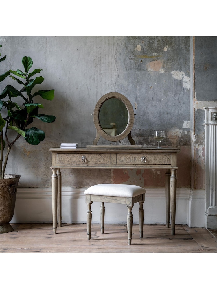Gallery Home Natural Mystina Dressing Table Mirror - Image 2 of 4